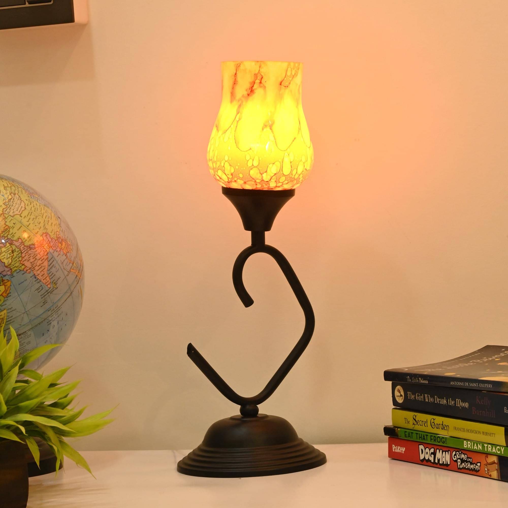 AFAST Orange Decorative Table Lamp ( Pack of 1 ) AFAST Orange Decorative Table Lamp ( Pack of 1 )