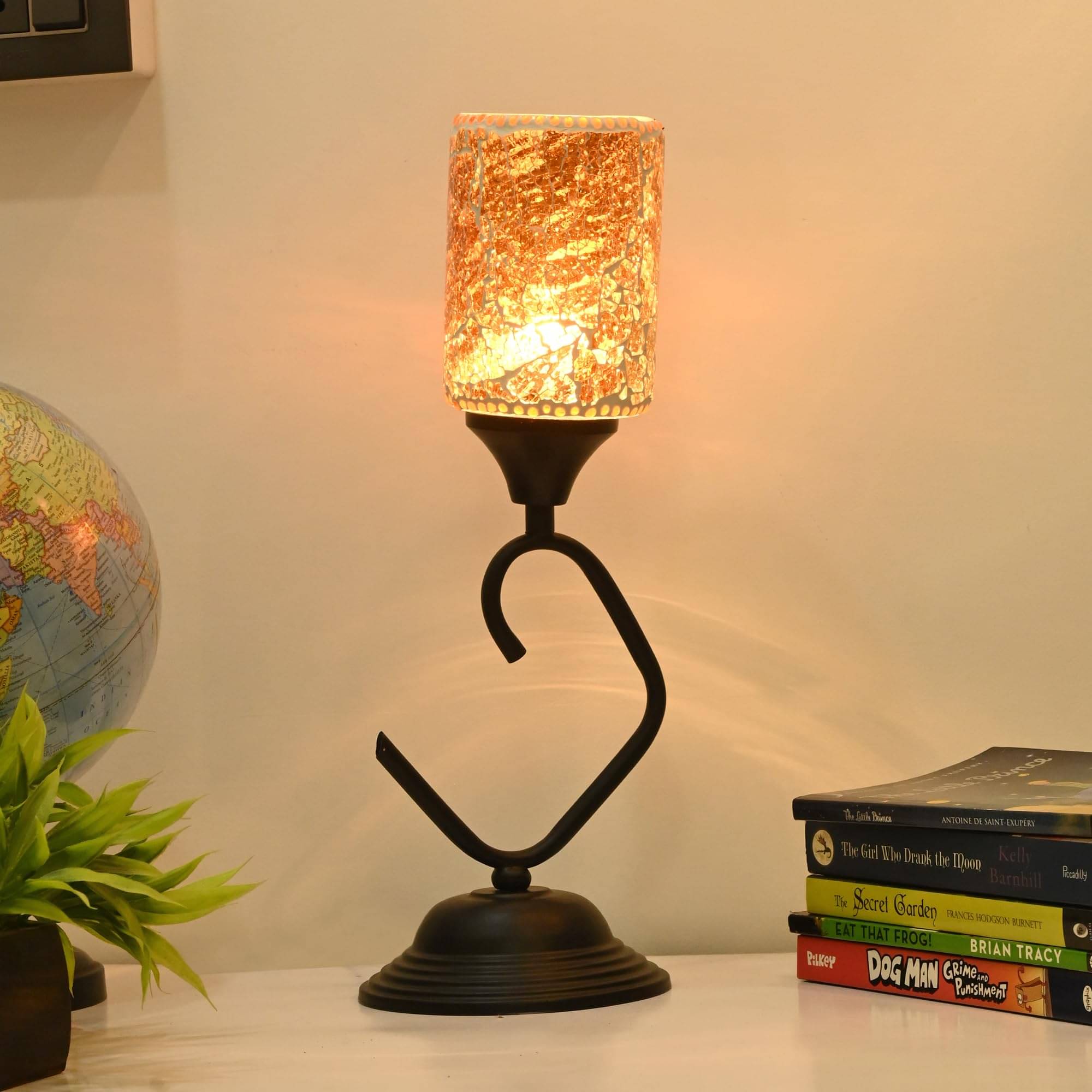 AFAST Orange Decorative Table Lamp ( Pack of 1 ) AFAST Orange Decorative Table Lamp ( Pack of 1 )