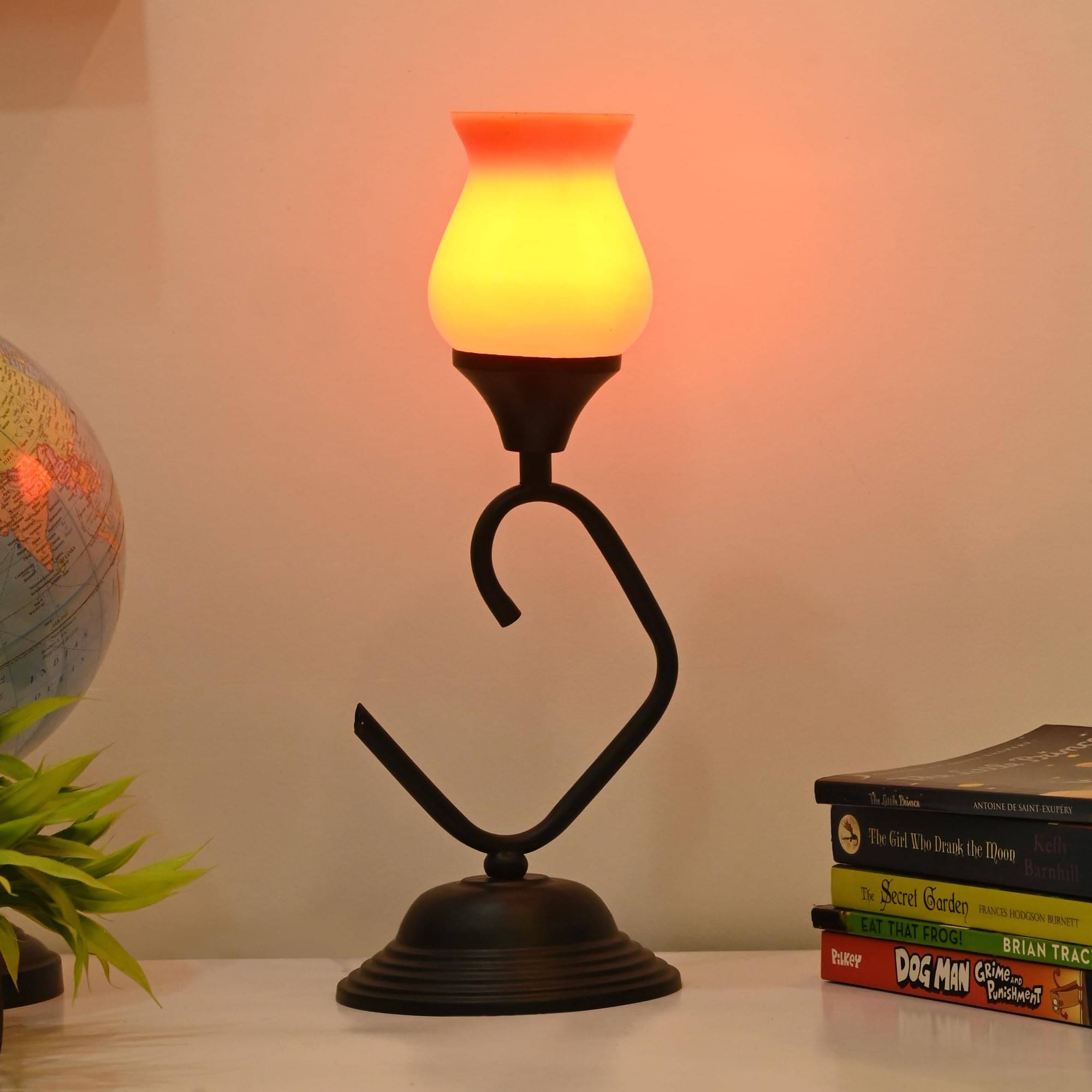 AFAST Orange Decorative Table Lamp ( Pack of 1 ) AFAST Orange Decorative Table Lamp ( Pack of 1 )