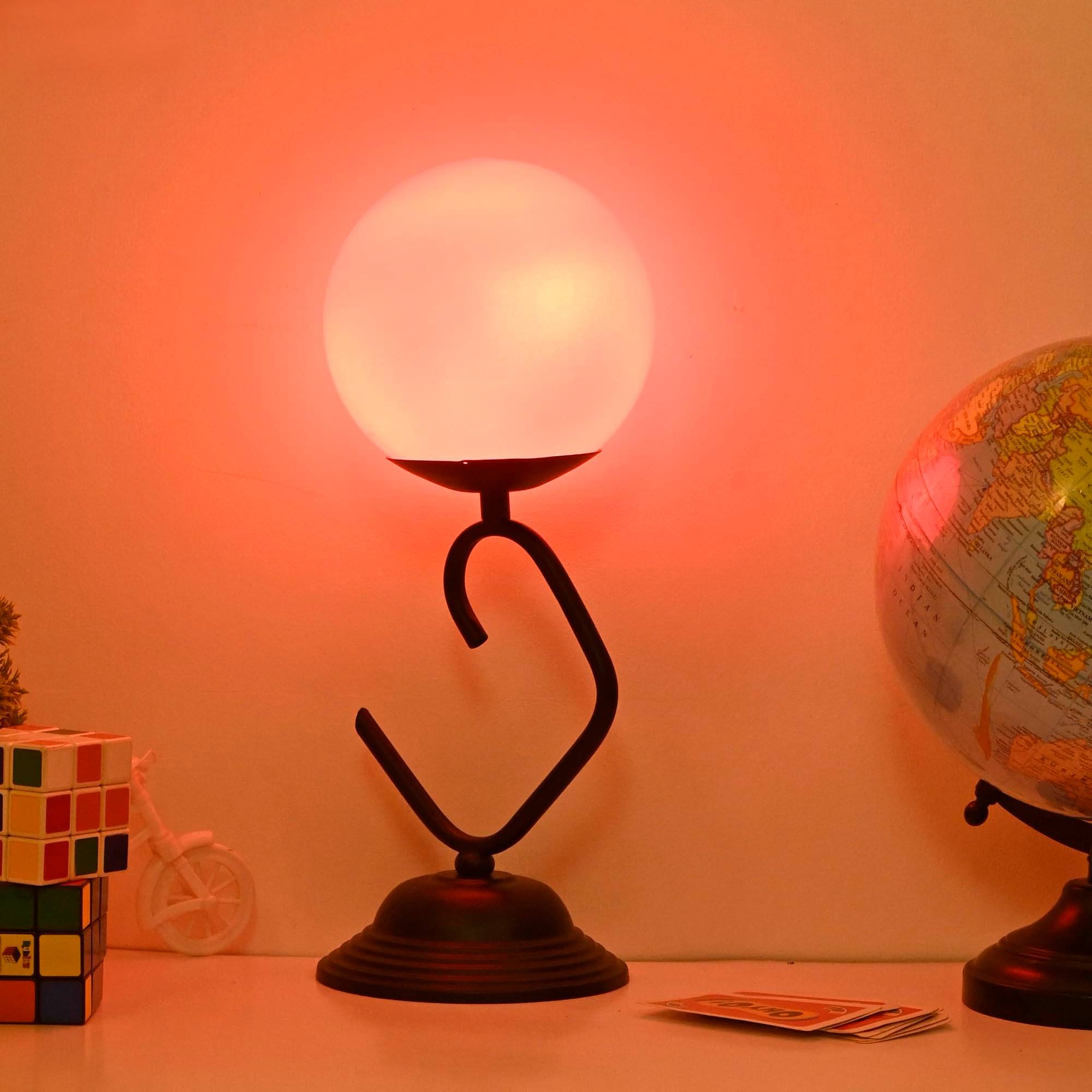 AFAST Pink Decorative Table Lamp ( Pack of 1 ) AFAST Pink Decorative Table Lamp ( Pack of 1 )