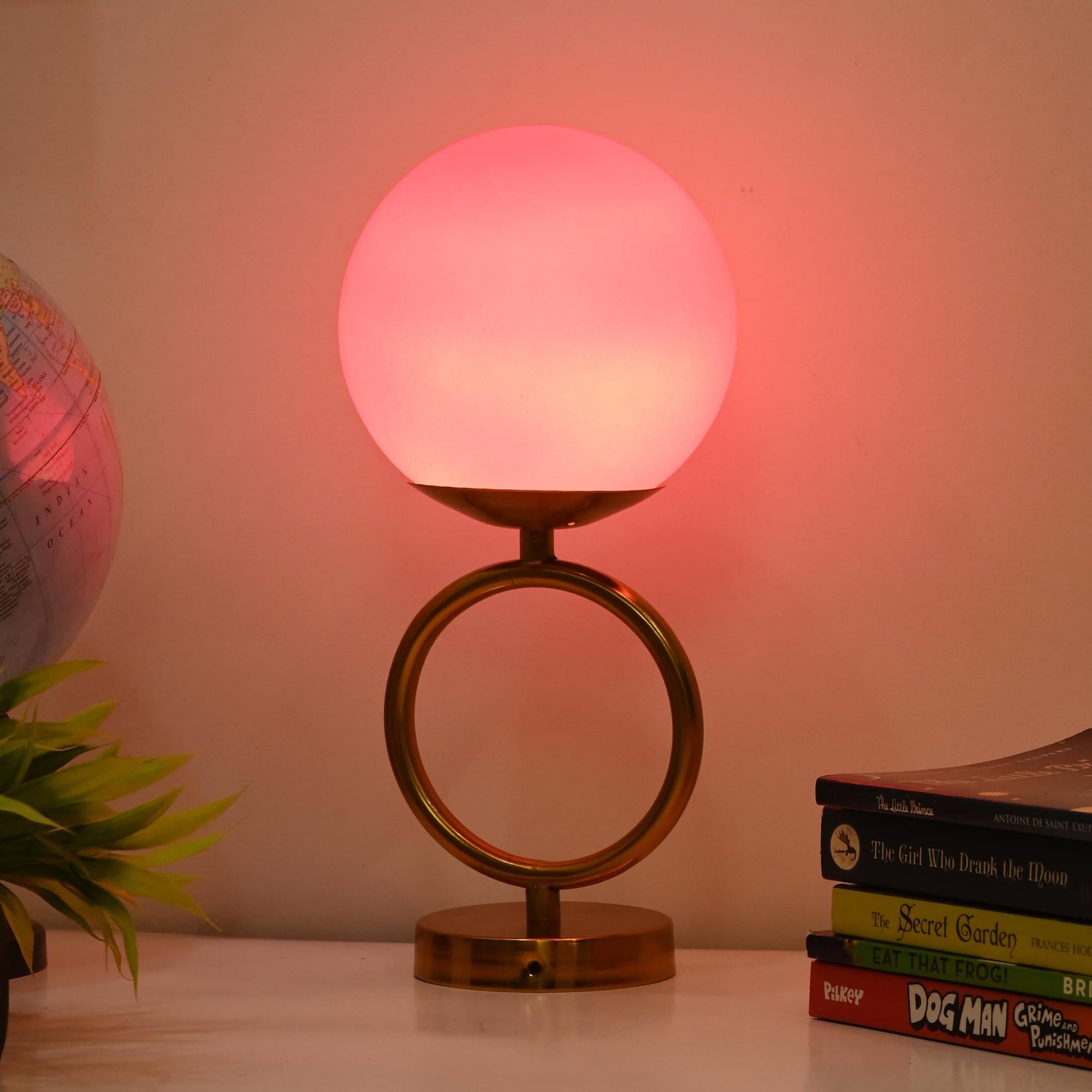     			AFAST Pink Decorative Table Lamp ( Pack of 1 )