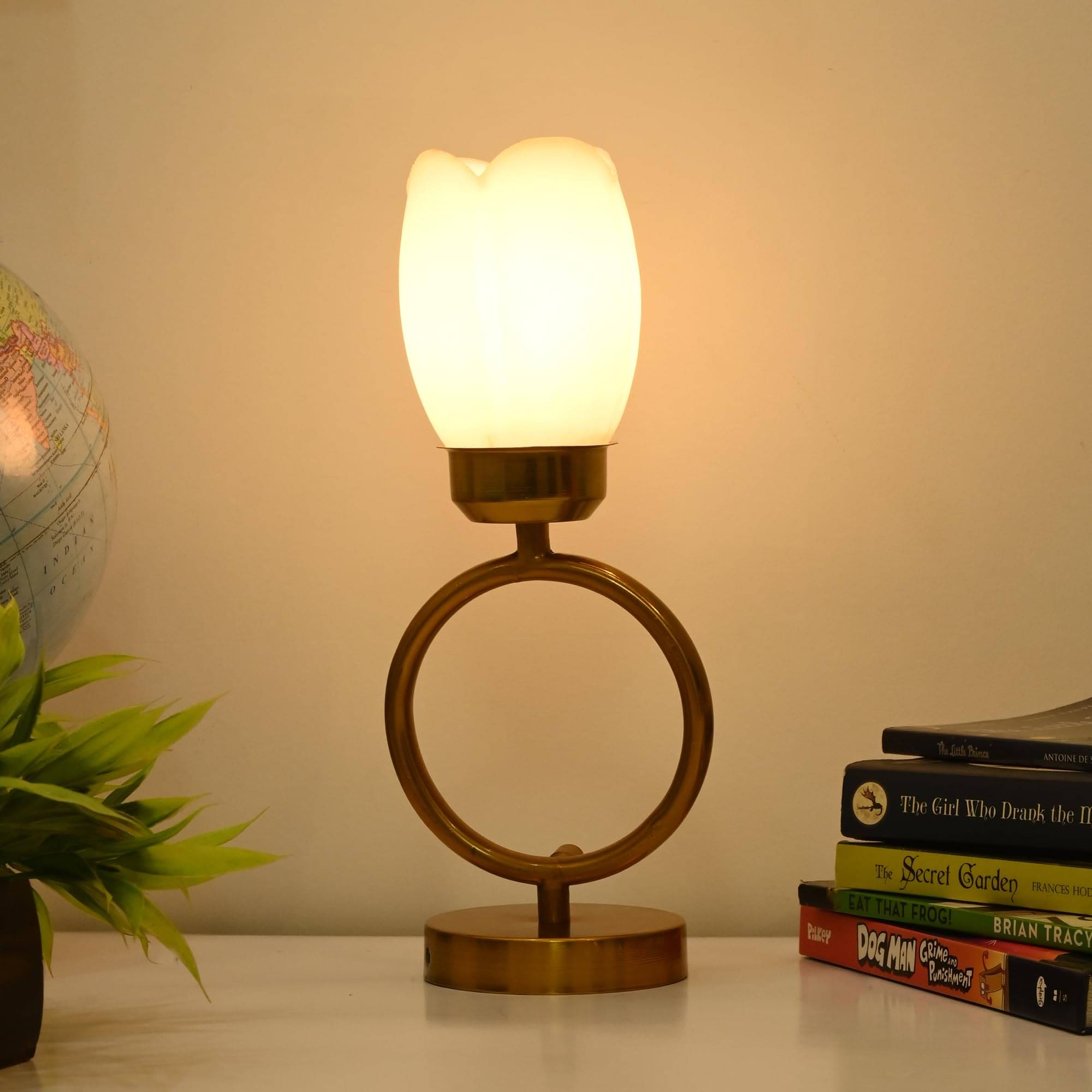 AFAST White Decorative Table Lamp ( Pack of 1 ) AFAST White Decorative Table Lamp ( Pack of 1 )