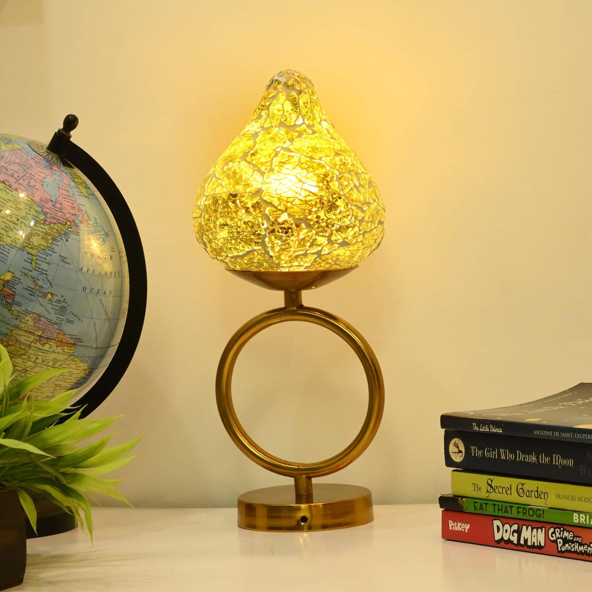 AFAST Yellow Decorative Table Lamp ( Pack of 1 ) AFAST Yellow Decorative Table Lamp ( Pack of 1 )