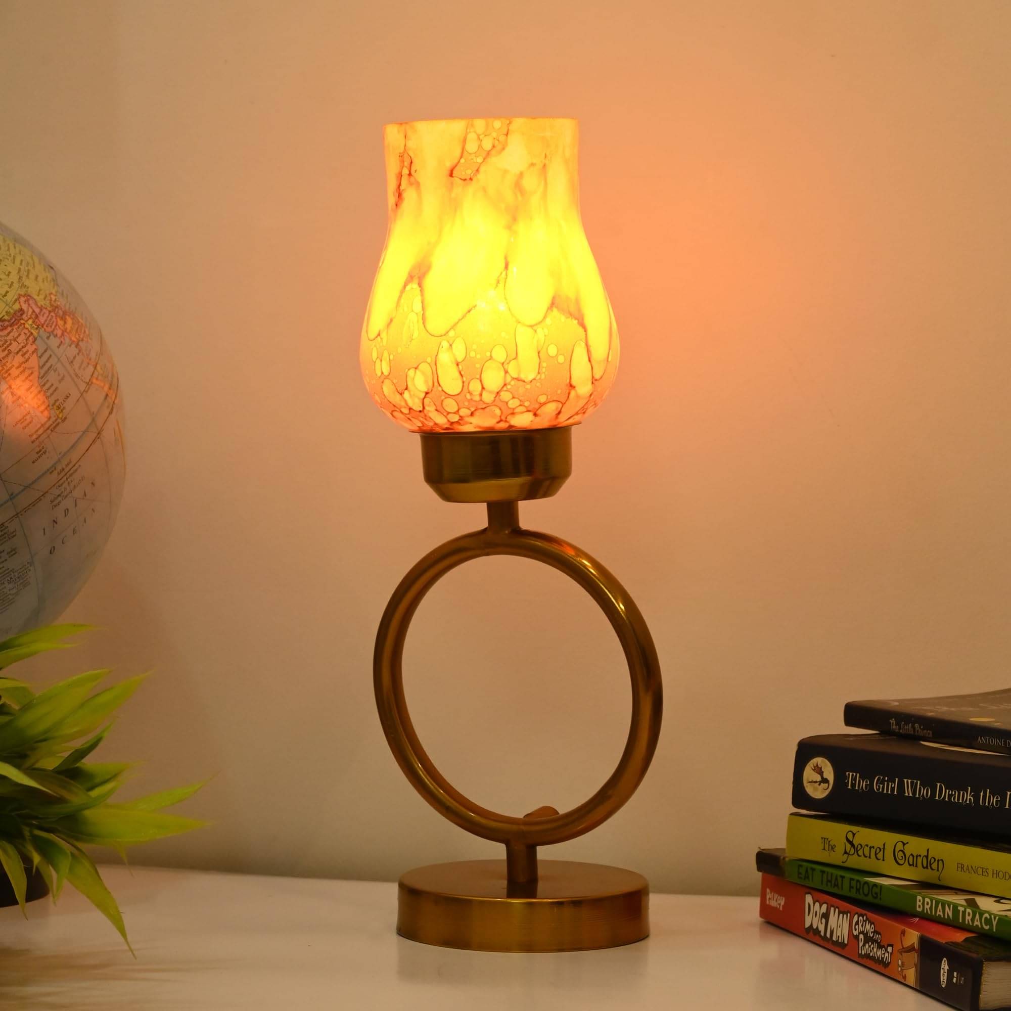 AFAST Yellow Decorative Table Lamp ( Pack of 1 ) AFAST Yellow Decorative Table Lamp ( Pack of 1 )
