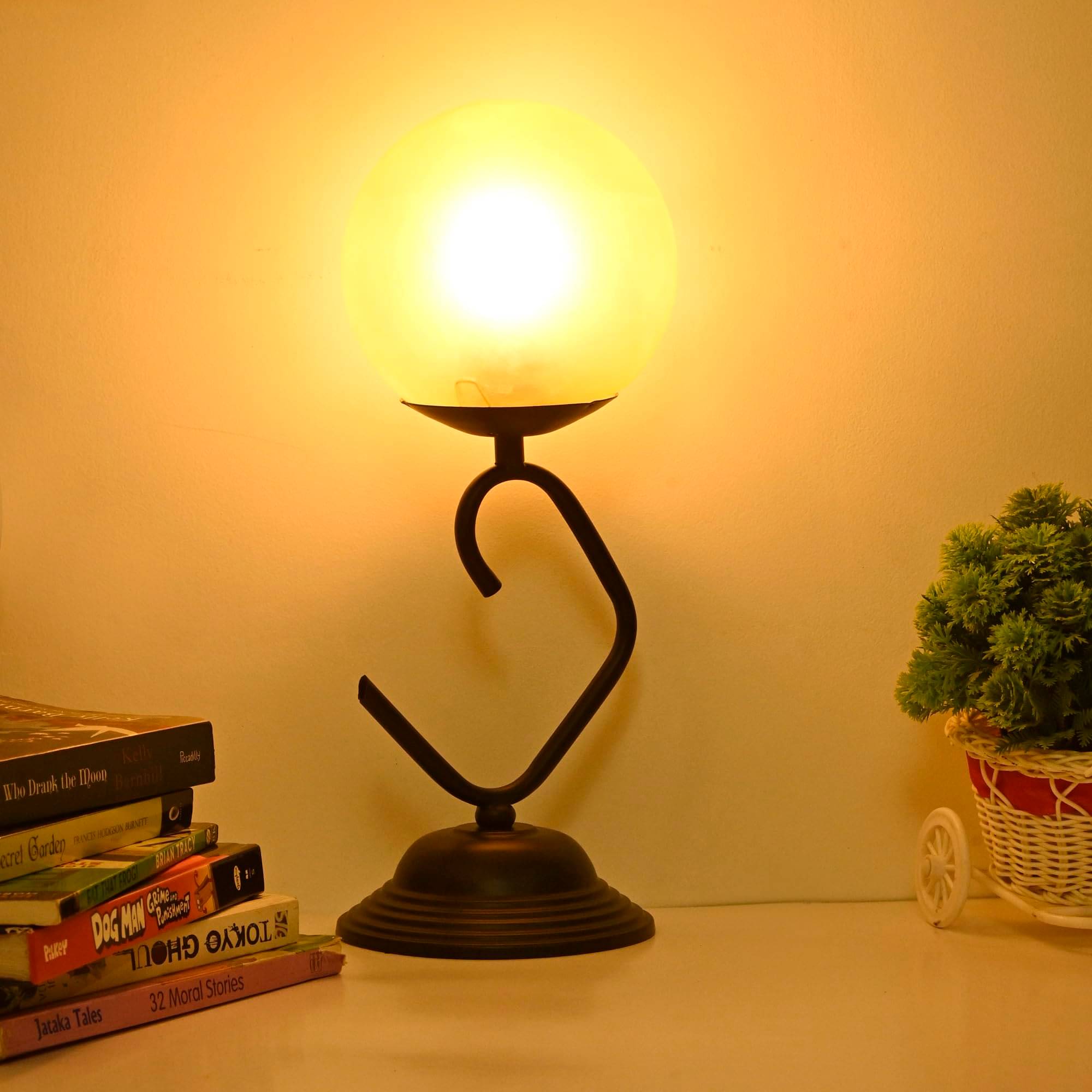 AFAST Yellow Decorative Table Lamp ( Pack of 1 ) AFAST Yellow Decorative Table Lamp ( Pack of 1 )