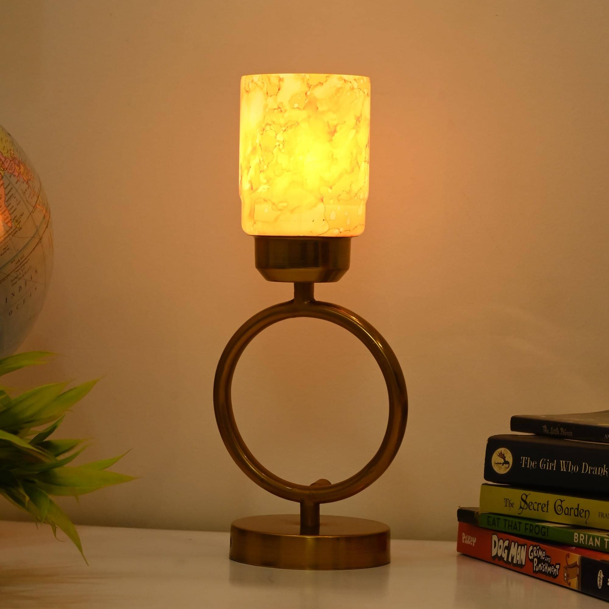 AFAST Yellow Decorative Table Lamp ( Pack of 1 ) AFAST Yellow Decorative Table Lamp ( Pack of 1 )