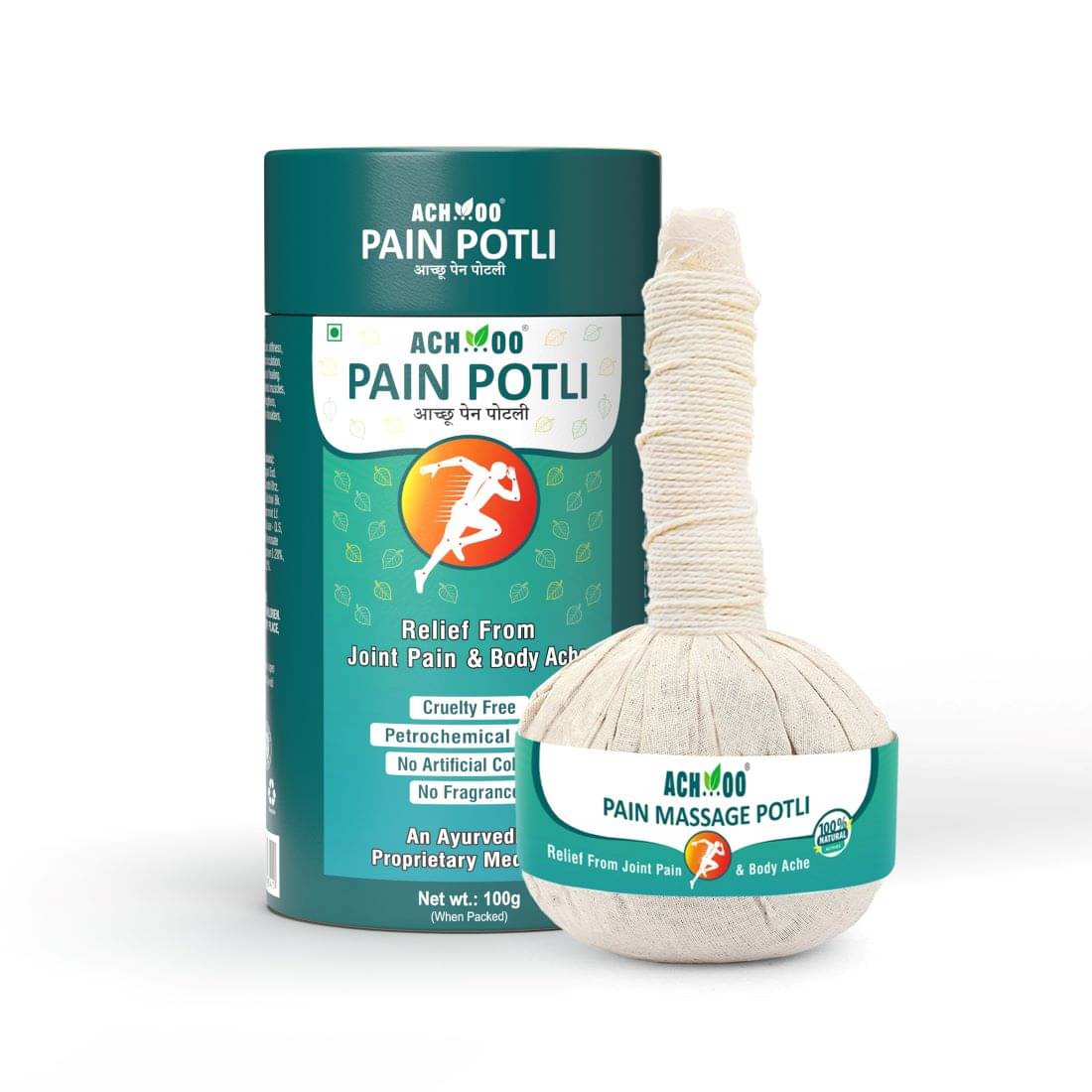     			ACH...OO Pain Potli Relif from Joint Pain and Body Ache 100g (Pack of 1)
