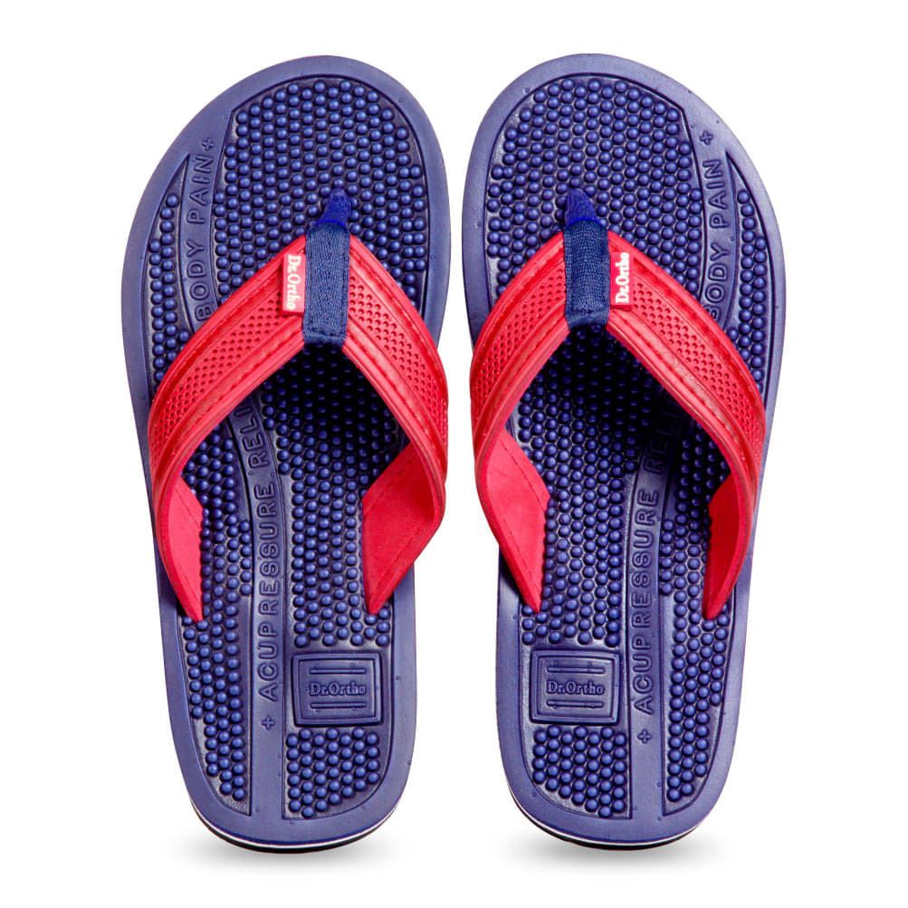     			Dr.Ortho Slippers Blue Men's Massage Flip Flop