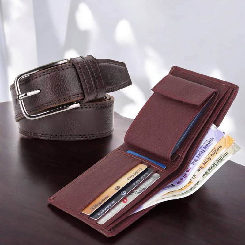 Kastner - Brown PU Men's Casual Belt ( Pack of 2 )     			Kastner - Brown PU Men's Casual Belt ( Pack of 2 )