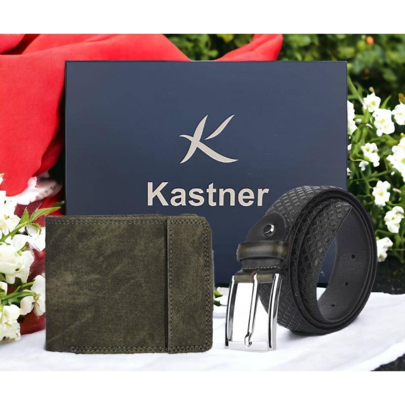 Kastner - Multicolor Leather Men's Belts Wallets Set ( Pack of 2 )     			Kastner - Multicolor Leather Men's Belts Wallets Set ( Pack of 2 )