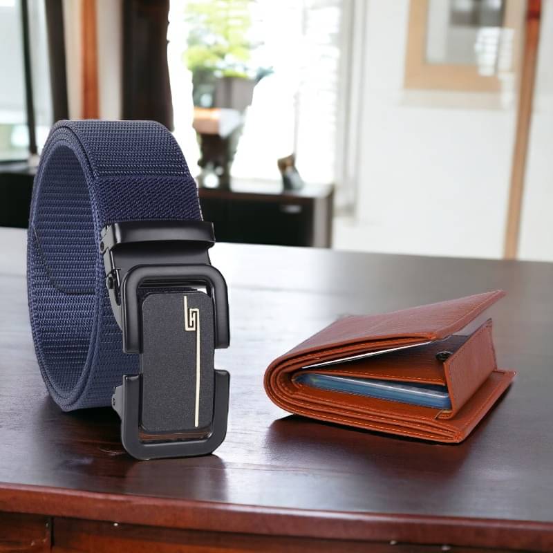 Kastner - Multicolor PU Men's Belts Wallets Set ( Pack of 2 )     			Kastner - Multicolor PU Men's Belts Wallets Set ( Pack of 2 )