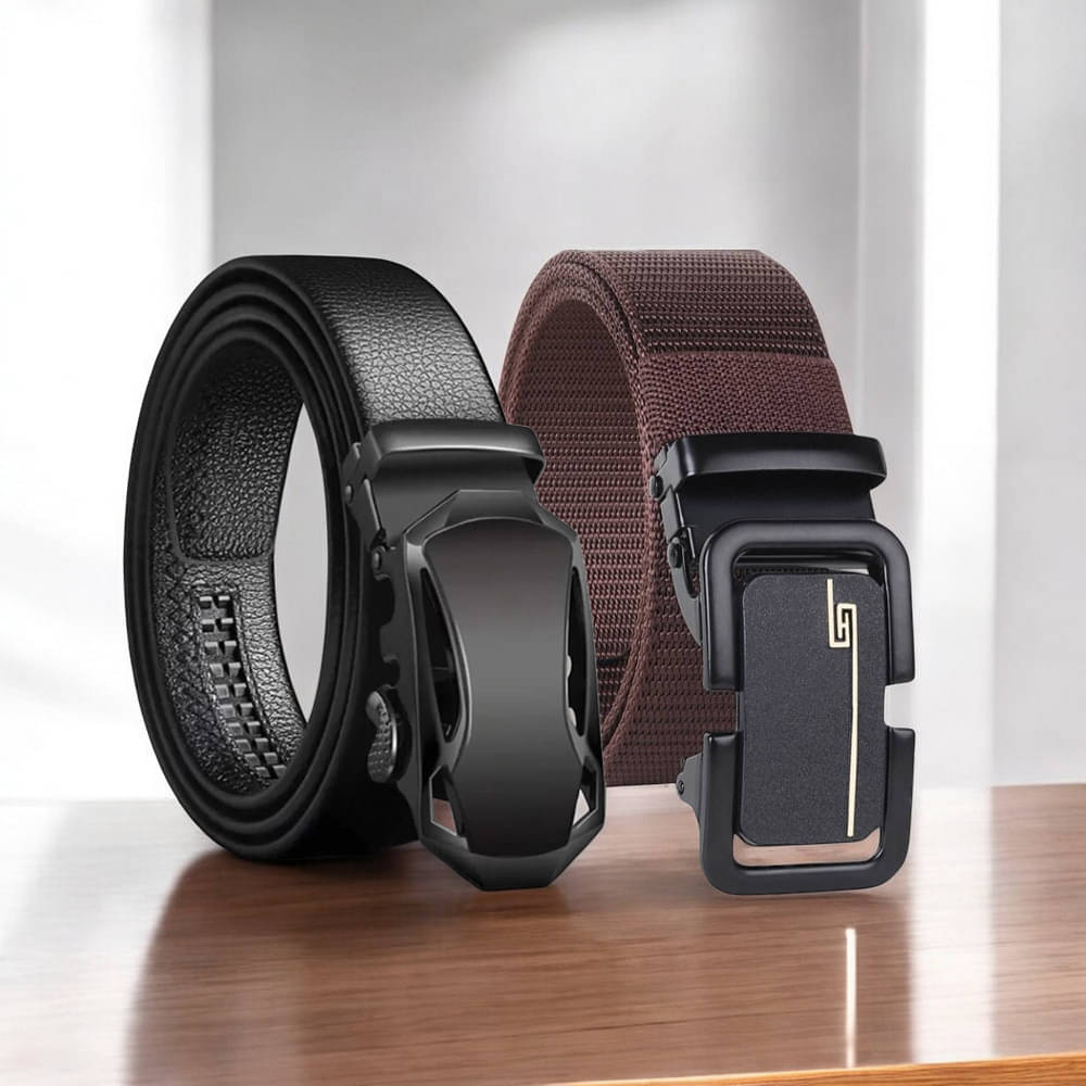 Kastner - Multicolor PU Men's Formal Belt ( Pack of 2 )     			Kastner - Multicolor PU Men's Formal Belt ( Pack of 2 )