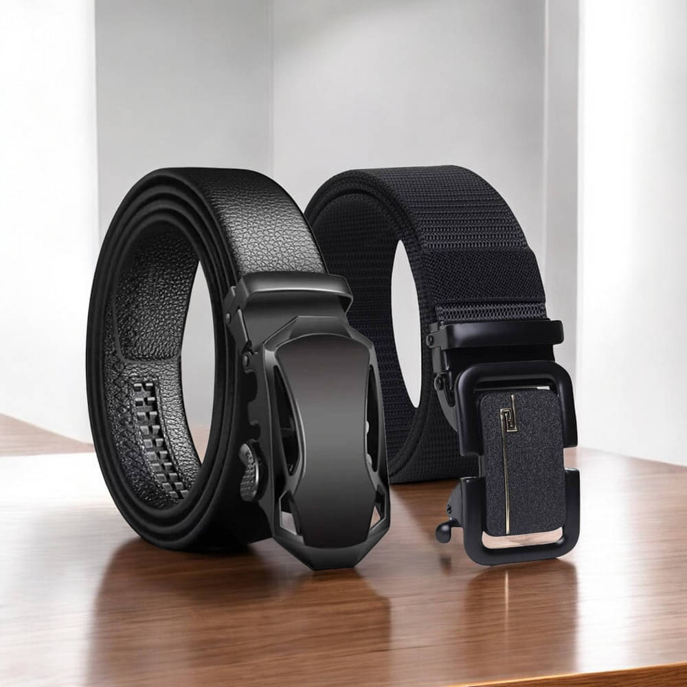 Kastner - Multicolor PU Men's Formal Belt ( Pack of 2 )     			Kastner - Multicolor PU Men's Formal Belt ( Pack of 2 )