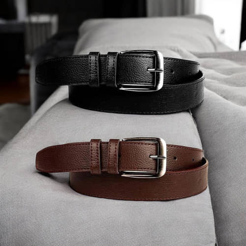 Kastner - Multicolor PU Men's Casual Belt ( Pack of 2 )