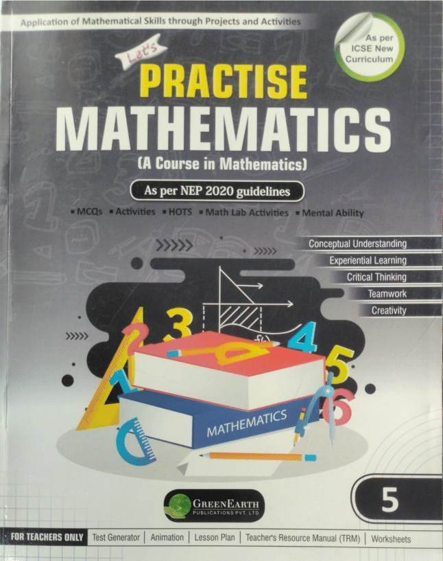 Lets PRACTISE MATHEMATICS CLASS 5 Lets PRACTISE MATHEMATICS CLASS 5