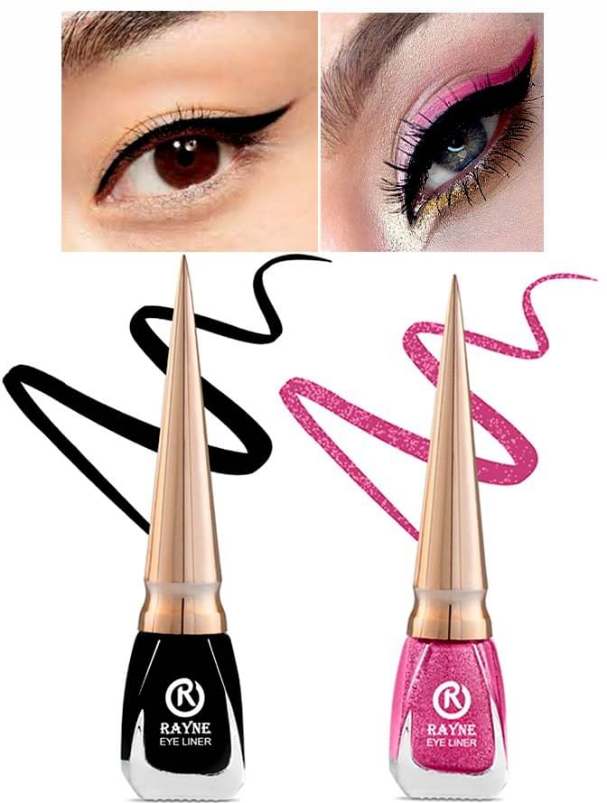     			RAYNE Multi Metalic Eye Liner Gel ( Pack of 2 )