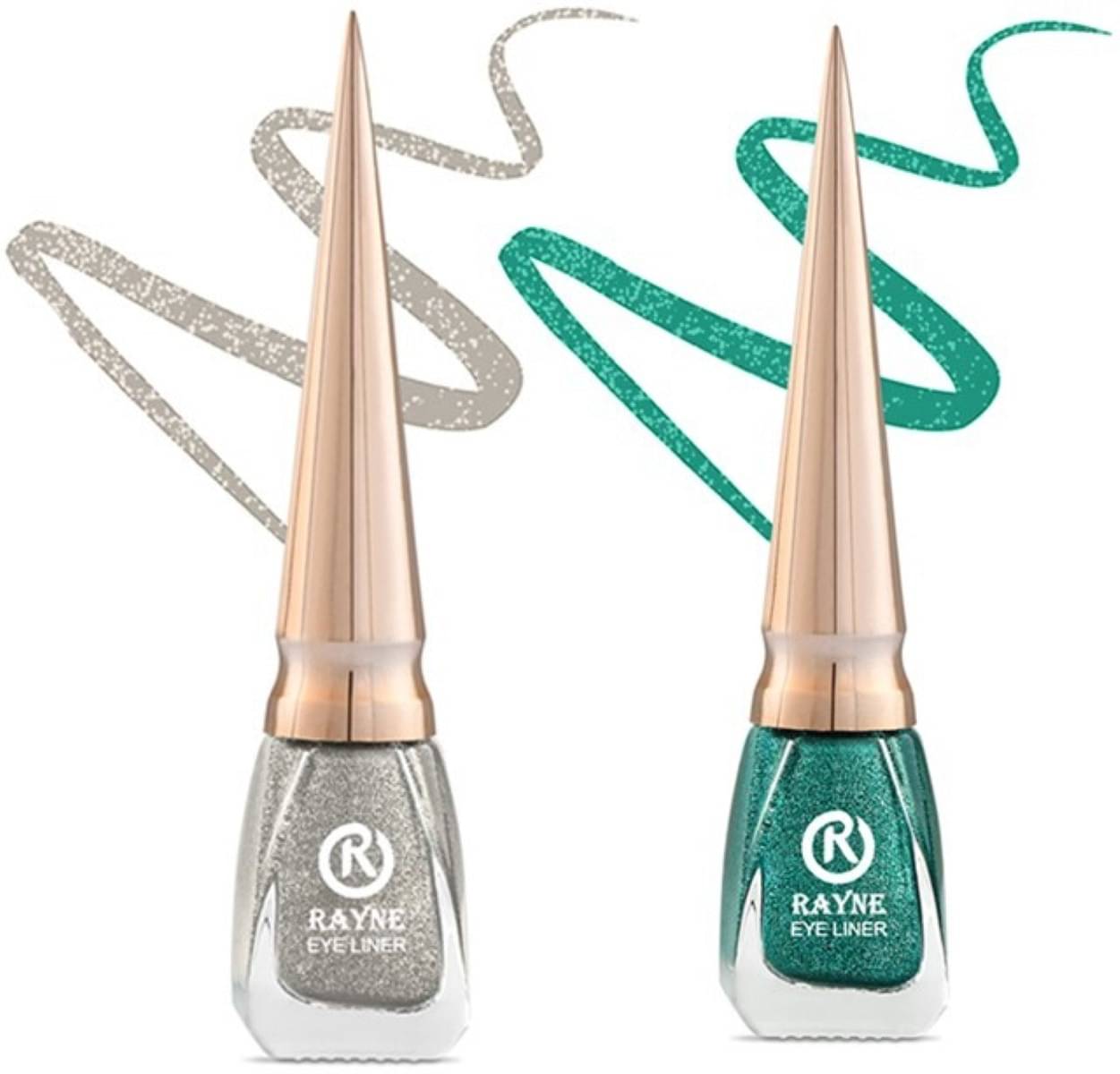     			RAYNE Multi Shimmer Eye Liner Liquid ( Pack of 2 )