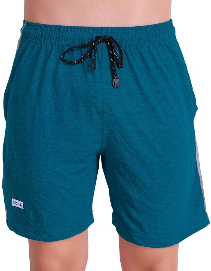 TT Light Blue Cotton Blend Men's Shorts ( Pack of 1 )     			TT Light Blue Cotton Blend Men's Shorts ( Pack of 1 )