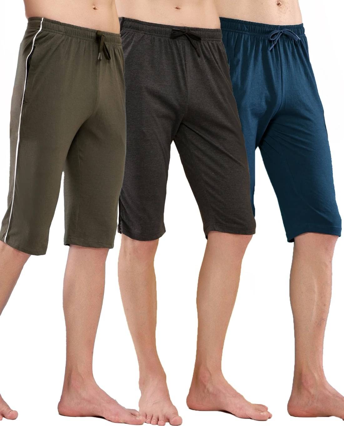 TT Multicolor Polyester Blend Men's Shorts ( Pack of 3 ) TT Multicolor Polyester Blend Men's Shorts ( Pack of 3 )