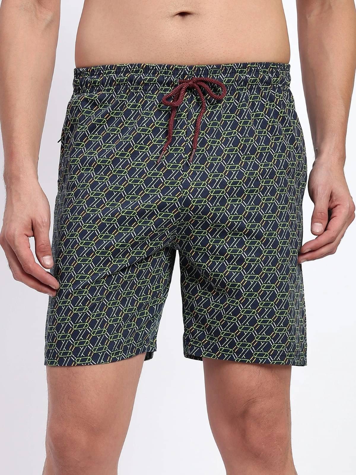 TT Navy Cotton Blend Men's Shorts ( Pack of 1 ) TT Navy Cotton Blend Men's Shorts ( Pack of 1 )