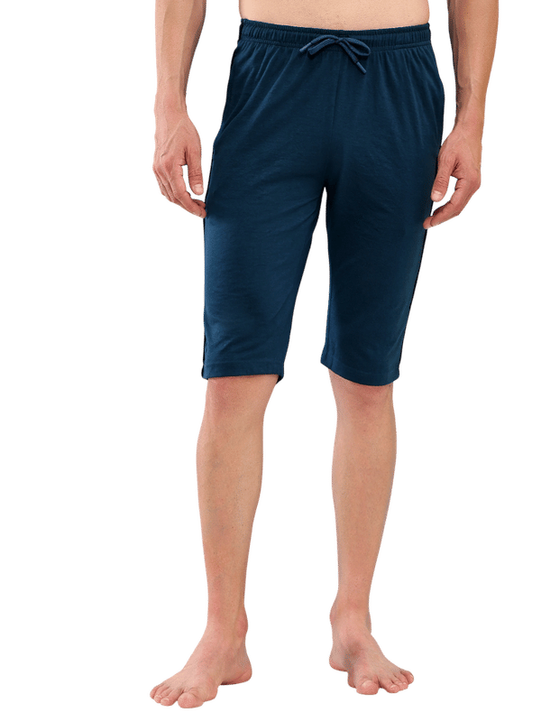     			TT Navy Cotton Blend Men's Shorts ( Pack of 1 )