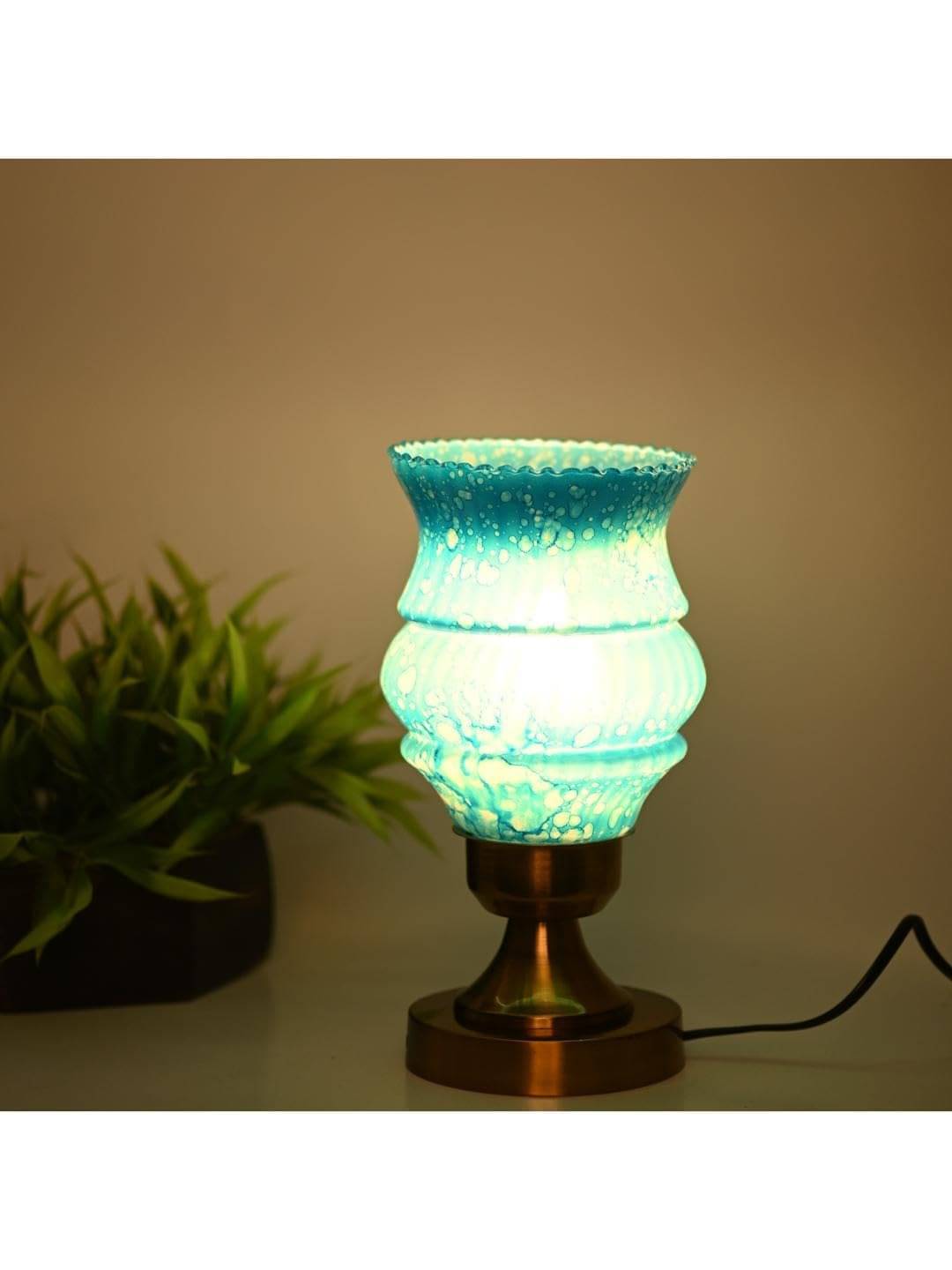     			AFAST Blue Decorative Table Lamp ( Pack of 1 )
