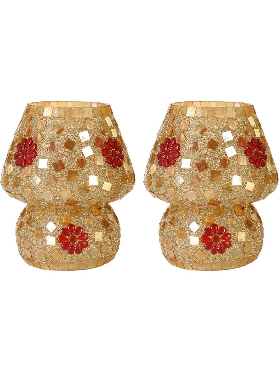 AFAST Brown Decorative Table Lamp ( Pack of 2 ) AFAST Brown Decorative Table Lamp ( Pack of 2 )