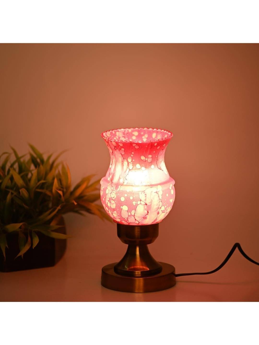 AFAST Pink Decorative Table Lamp ( Pack of 1 ) AFAST Pink Decorative Table Lamp ( Pack of 1 )