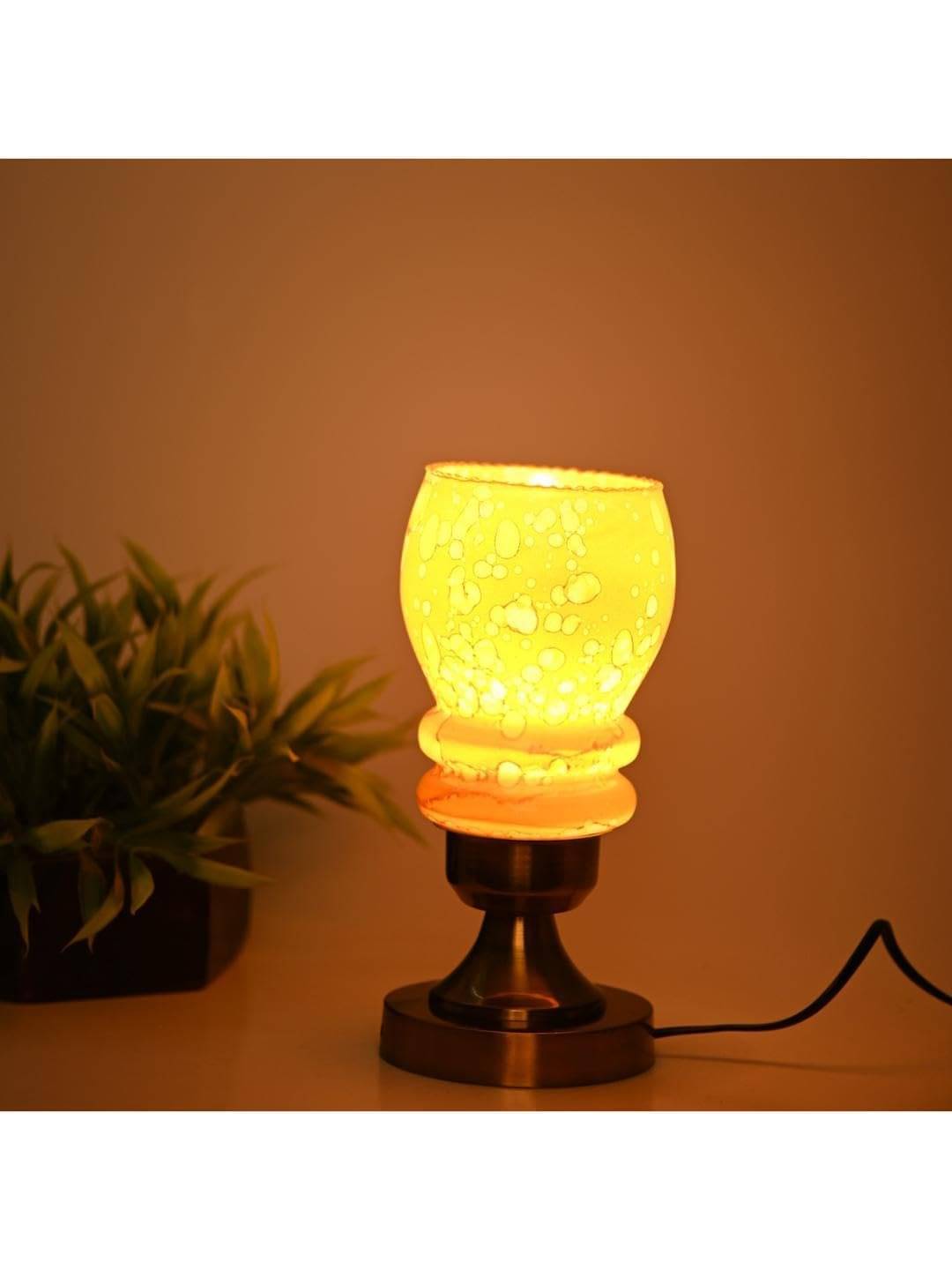 AFAST Yellow Decorative Table Lamp ( Pack of 1 ) AFAST Yellow Decorative Table Lamp ( Pack of 1 )
