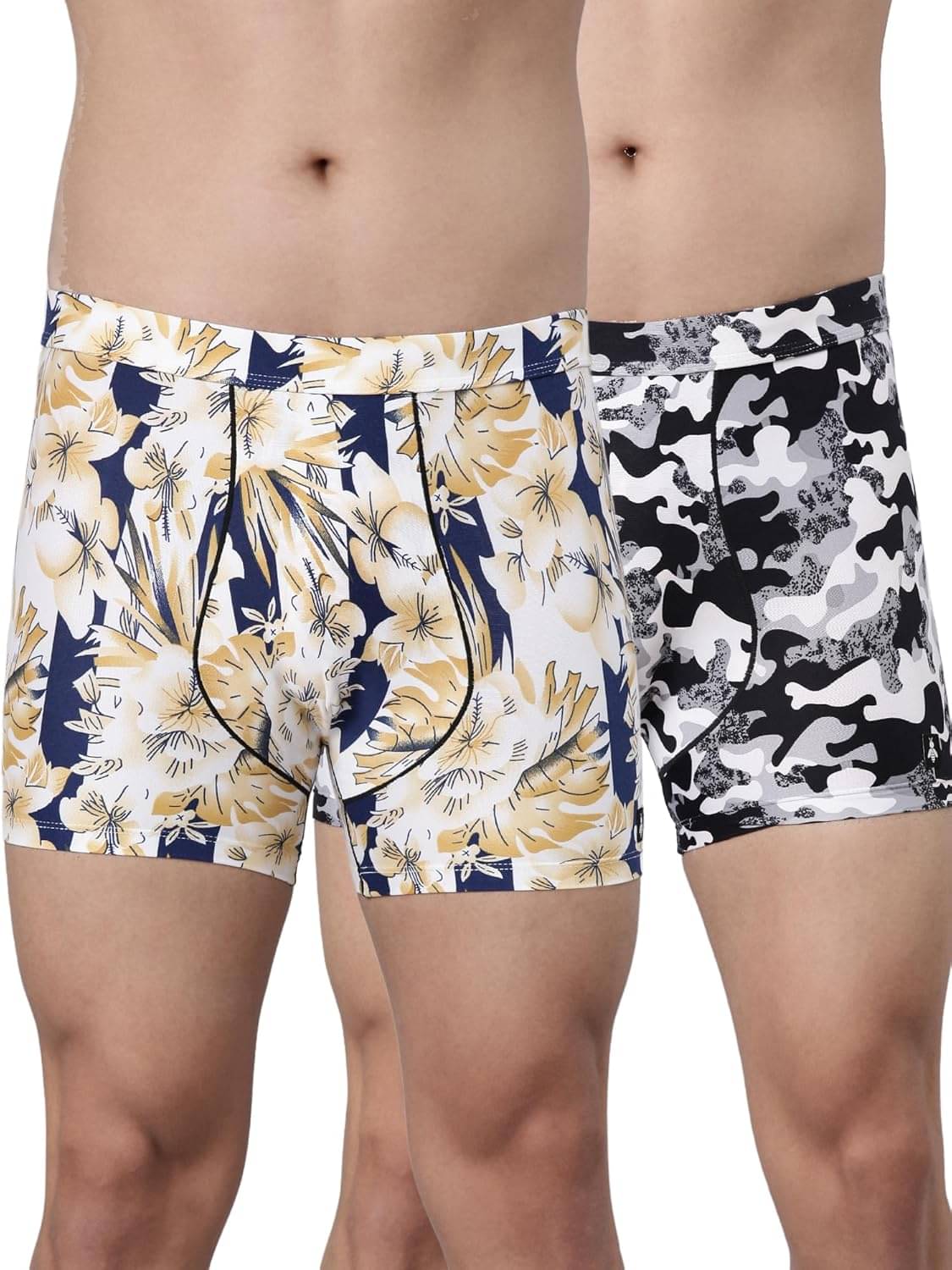     			Buzz Pack of 2 Polyester Trunks For Men's ( Multicolor )