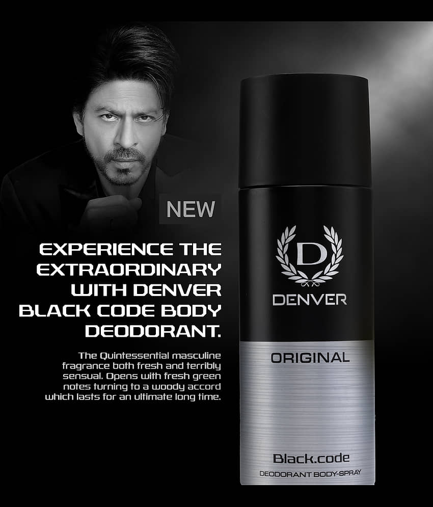Buy Denver Black Code Pocket Pack of 2 · 168 ml (336 ml total) - Image 2