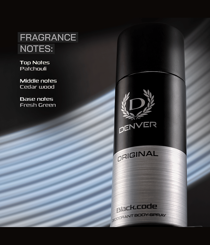 Buy Denver Black Code Pocket Pack of 2 · 168 ml (336 ml total) - Image 5