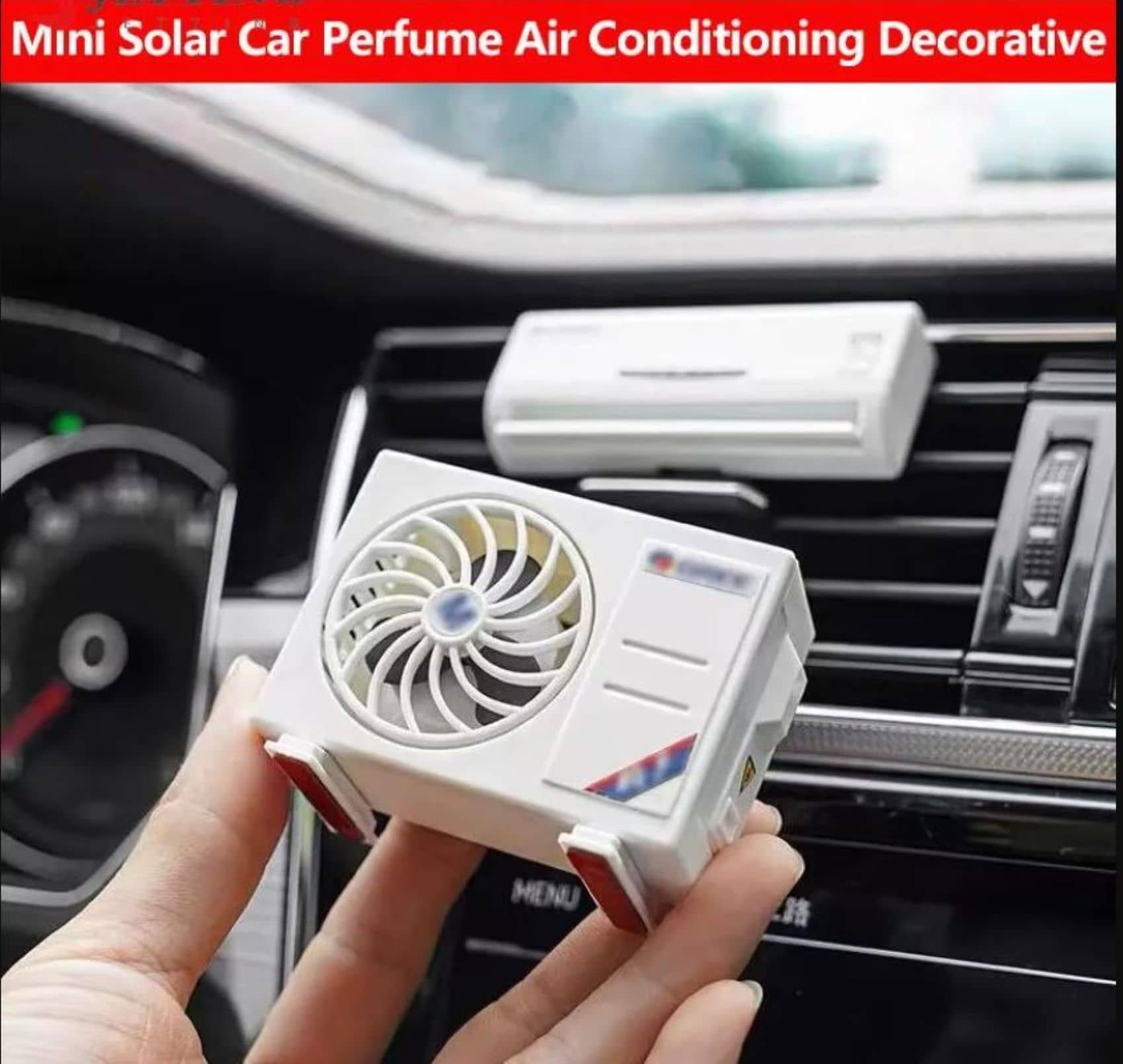 Dhairya Creations Car Perfume for Air Vent Usage Aqua & Breeze