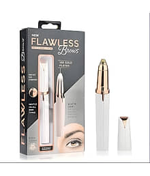 FLAWLESS EYE BROW FLAWLESS BROWS White Cordless Eyebrow Trimmer With 60 minutes Runtime
