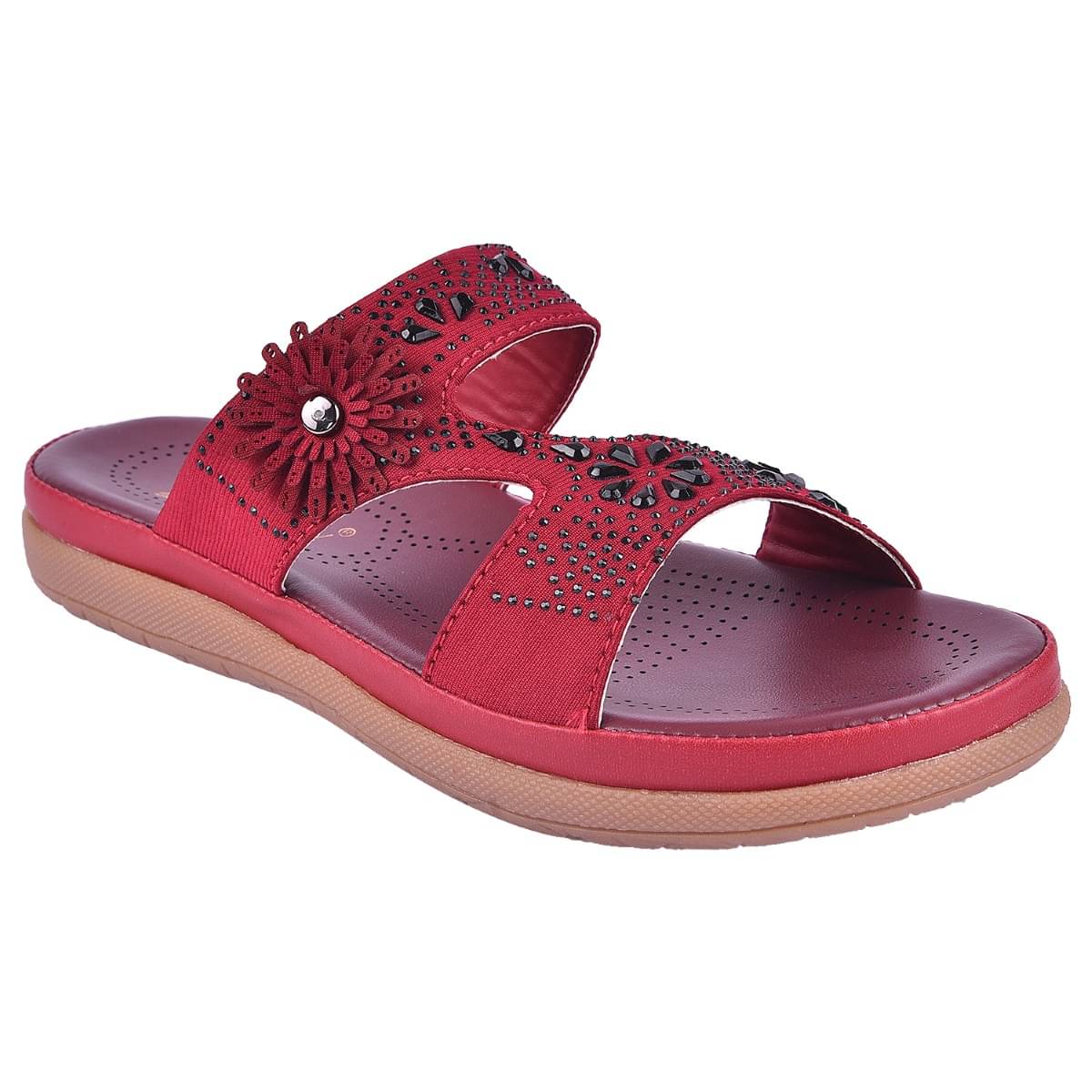     			Flyy Red Women's Flats