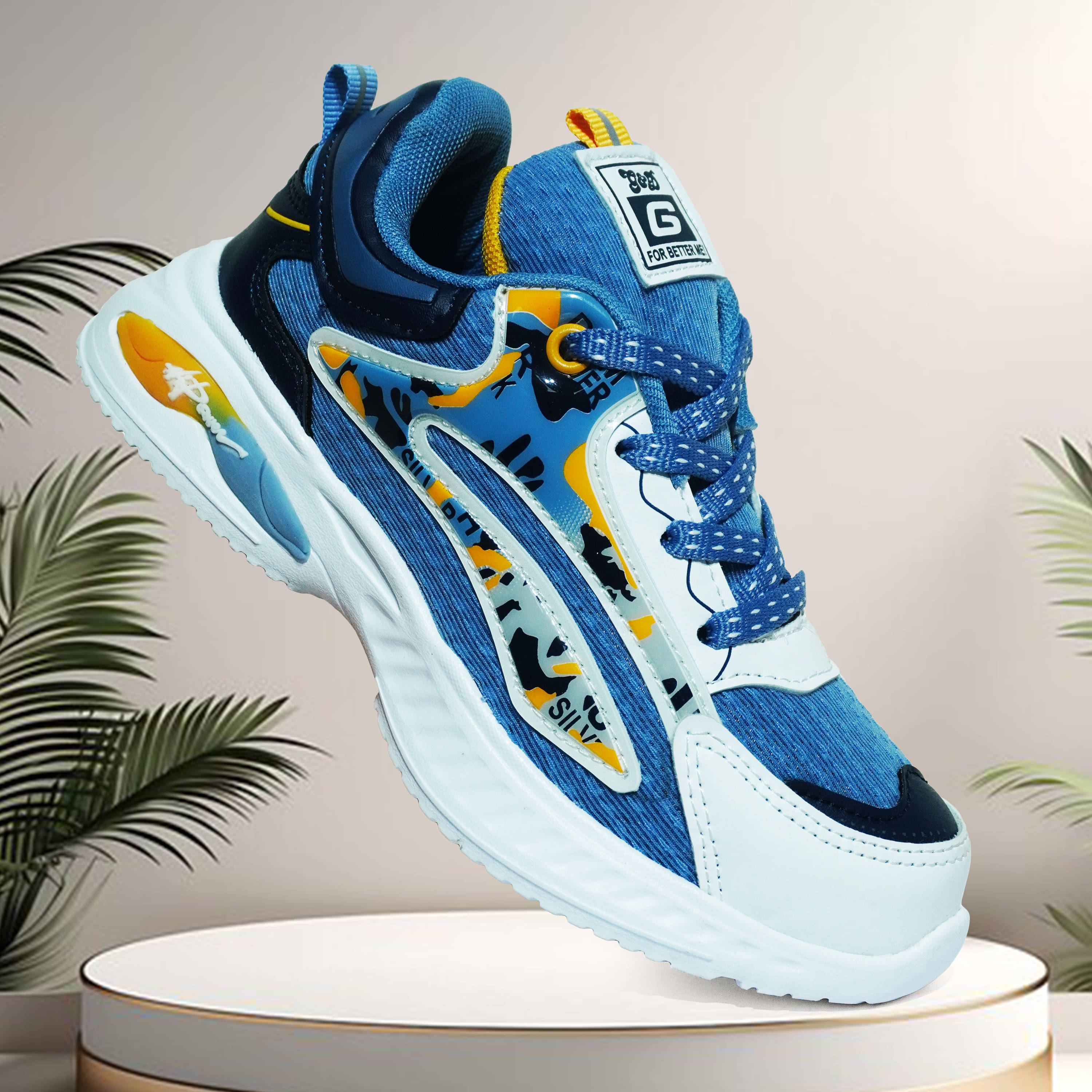     			G&D - Blue Boy's Sports Shoes ( 1 Pair )