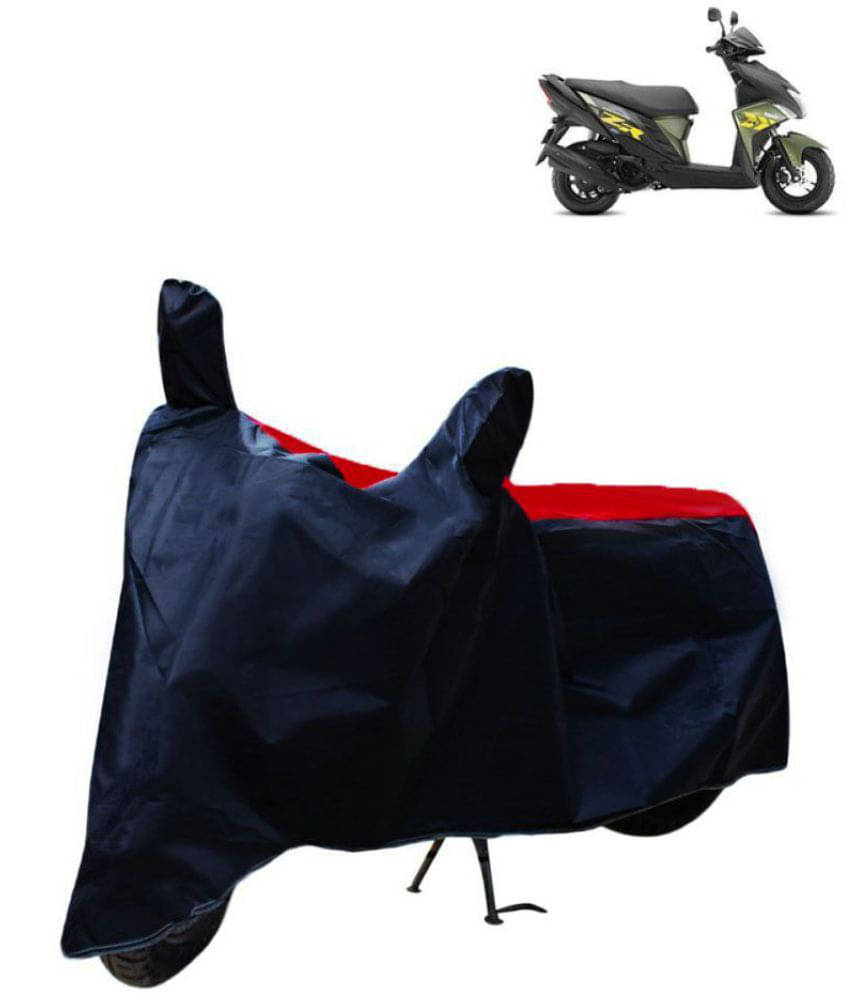     			Home Lane - Red & Blue Bike Body Cover For Yamaha Ray Z (Pack Of 1)