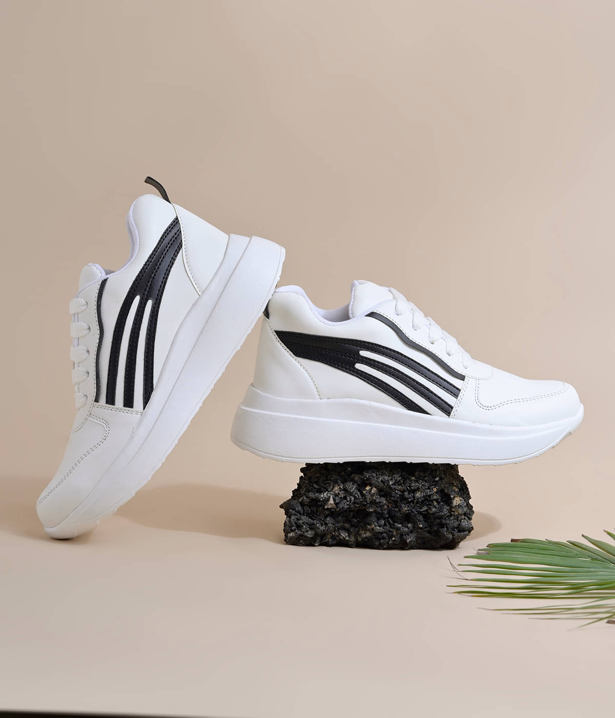     			JM Looks Black Women's Sneakers