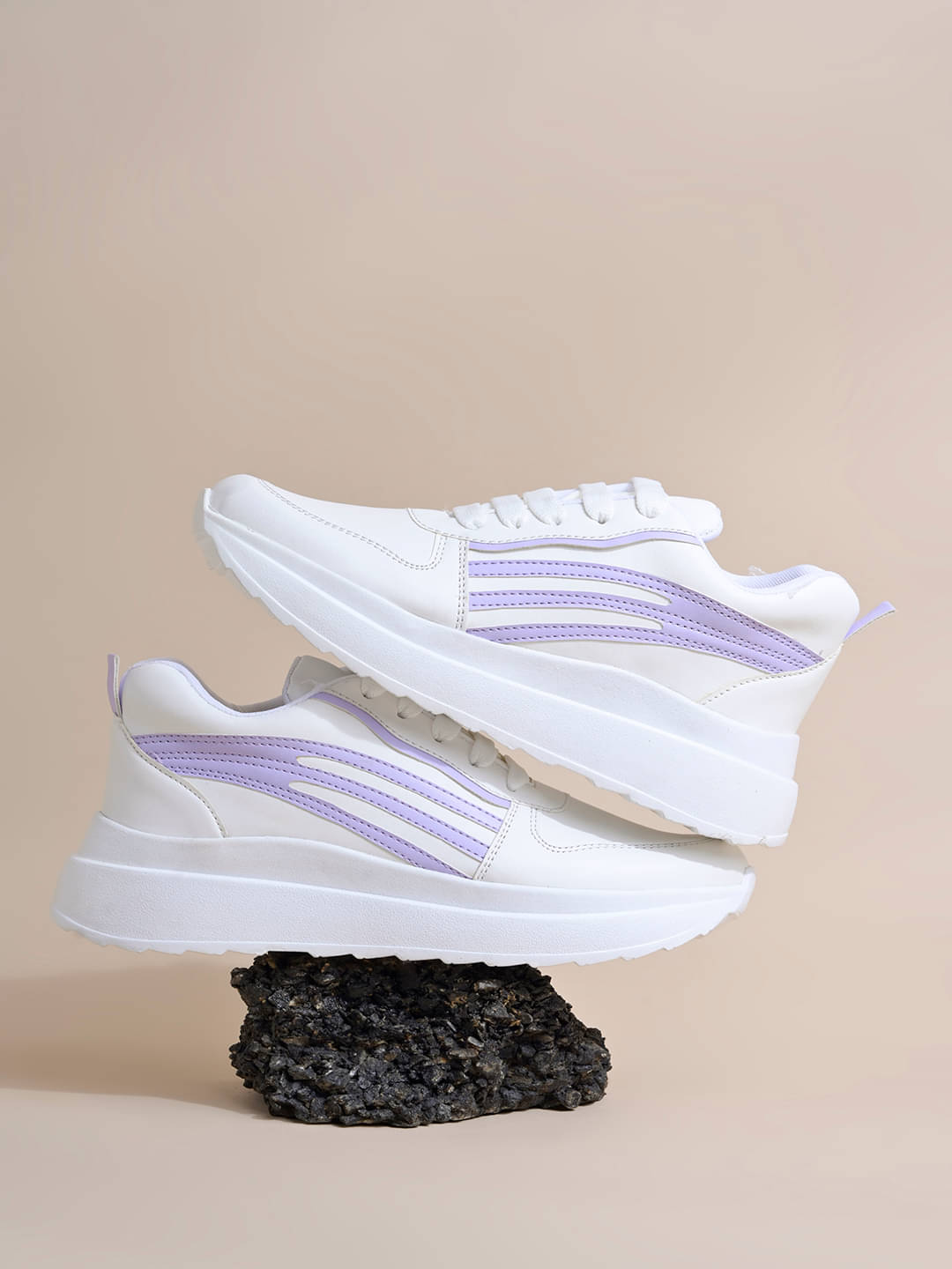     			JM Looks Lavender Women's Sneakers