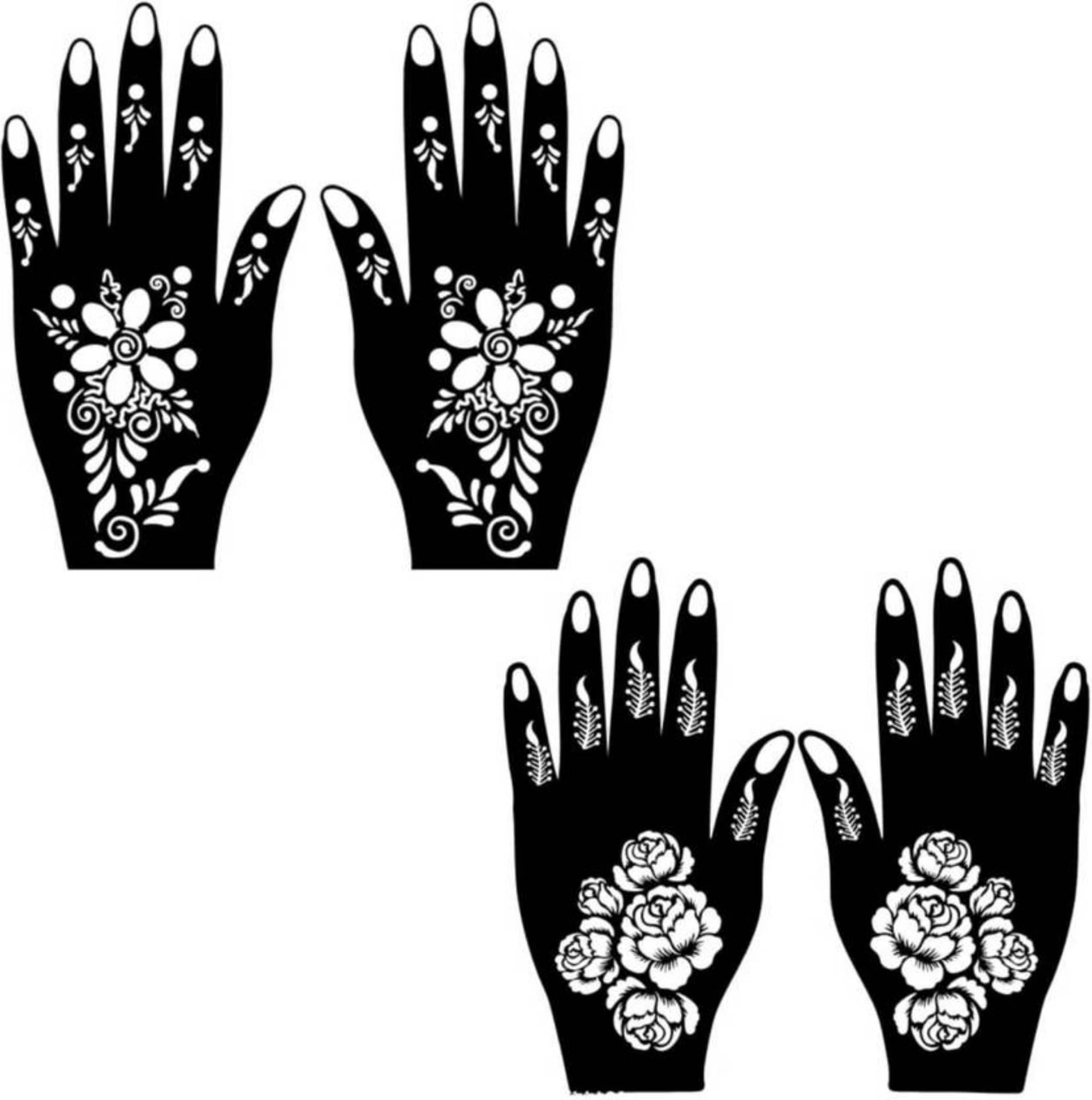 JMC Unique Mehndi Stencil for Bridal Henna Tattoo Body Tattoo JMC Unique Mehndi Stencil for Bridal Henna Tattoo Body Tattoo