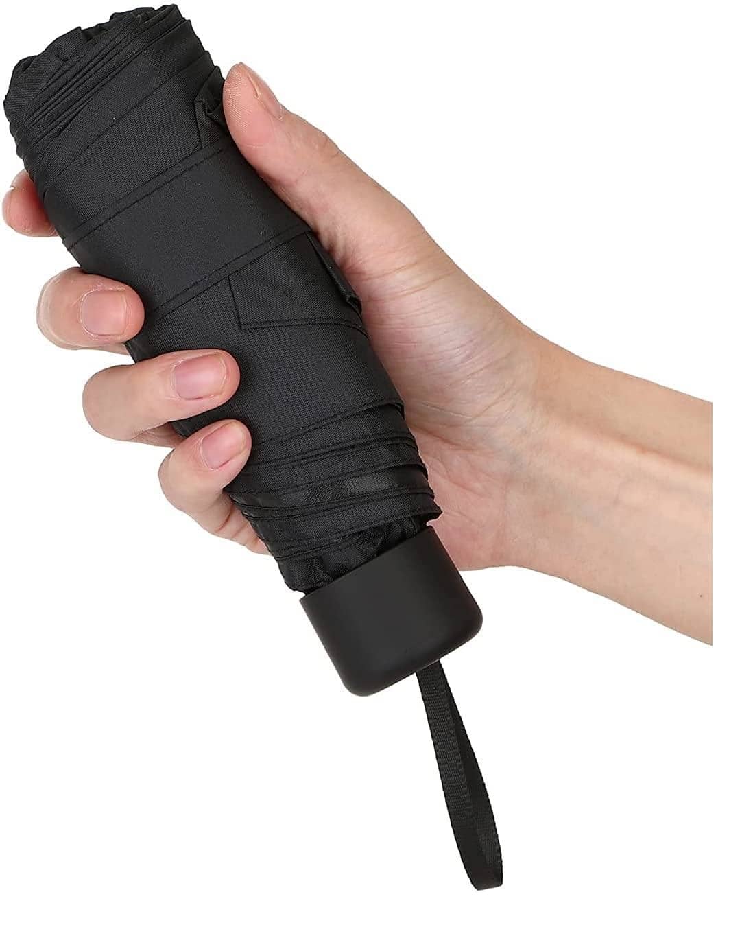Kitchen4U Black 3 Fold Umbrella