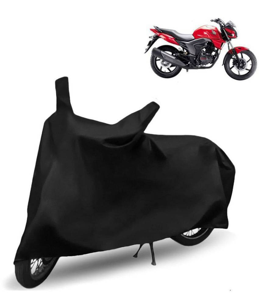 Mahek Accessories - Black Bike Body Cover For Honda CB Unicorn 150 (Pack Of1) Mahek Accessories - Black Bike Body Cover For Honda CB Unicorn 150 (Pack Of1)