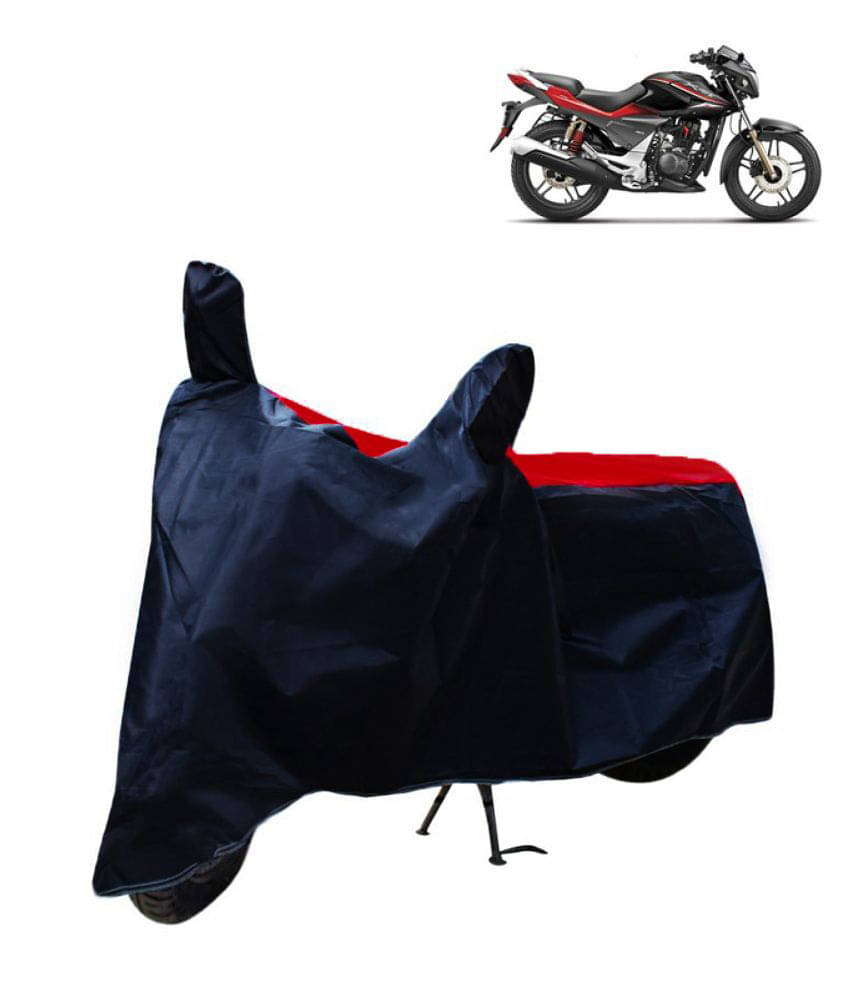 Mahek Accessories Dustproof Bike Cover For Hero Xtreme Sports with Mirror Pocket - Red & Blue Mahek Accessories Dustproof Bike Cover For Hero Xtreme Sports with Mirror Pocket - Red & Blue