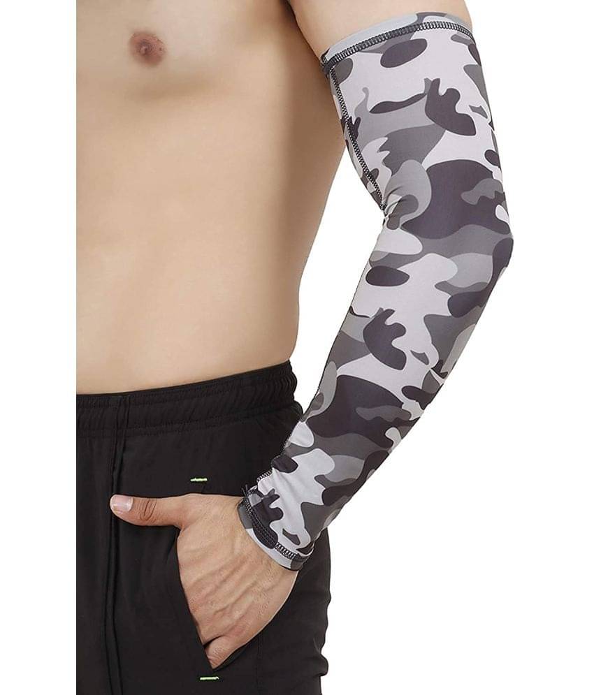     			Mahek Accessories - Multicolor Printed Riding Sleeves ( Single Set )