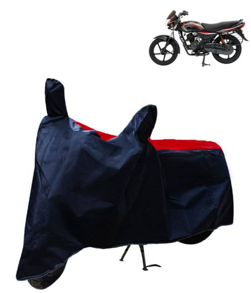 Mahek Accessories - Red & Blue Bike Body Cover For Bajaj Platina 100 ES (Pack Of1) Mahek Accessories - Red & Blue Bike Body Cover For Bajaj Platina 100 ES (Pack Of1)