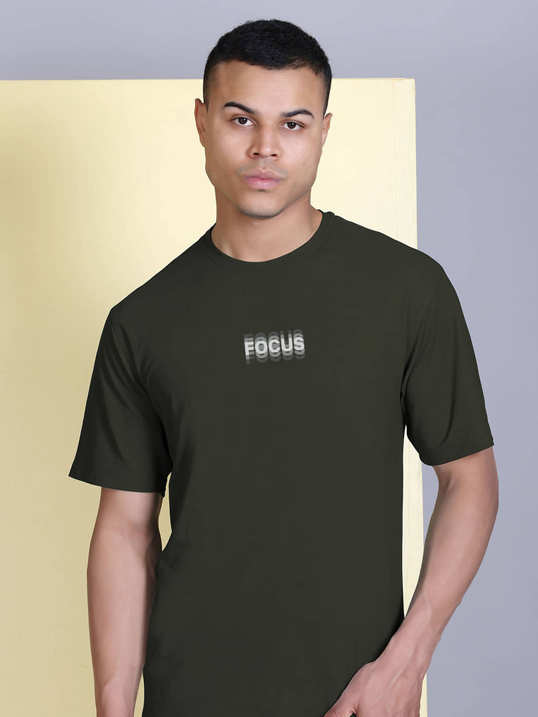     			Promount Men Polyester Regular Fit Printed T-Shirt ( Green )