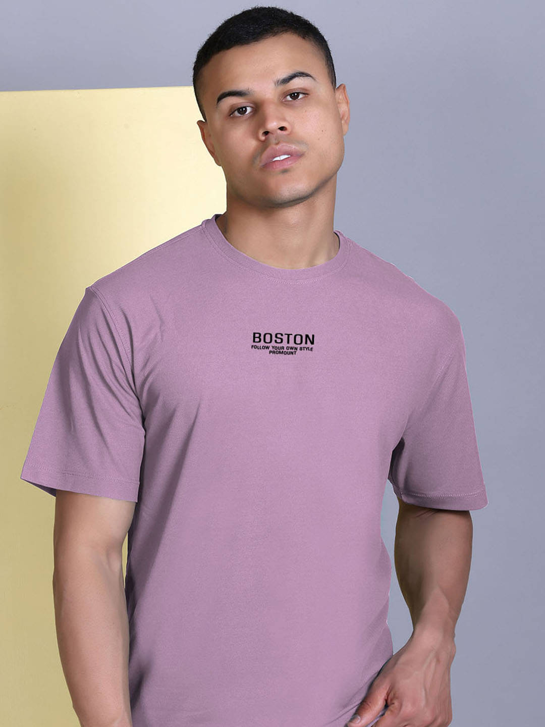 Promount Men Polyester Regular Fit Printed T-Shirt ( Pink ) Promount Men Polyester Regular Fit Printed T-Shirt ( Pink )