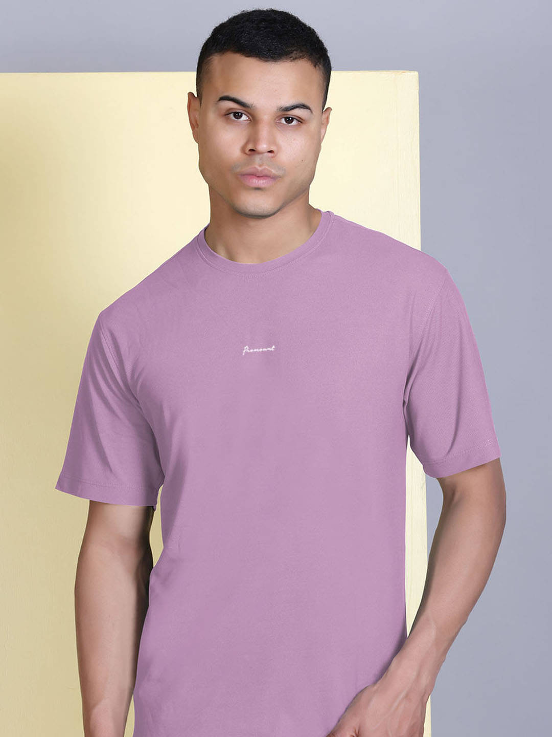 Promount Men Polyester Regular Fit Solid T-Shirt ( Pink ) Promount Men Polyester Regular Fit Solid T-Shirt ( Pink )