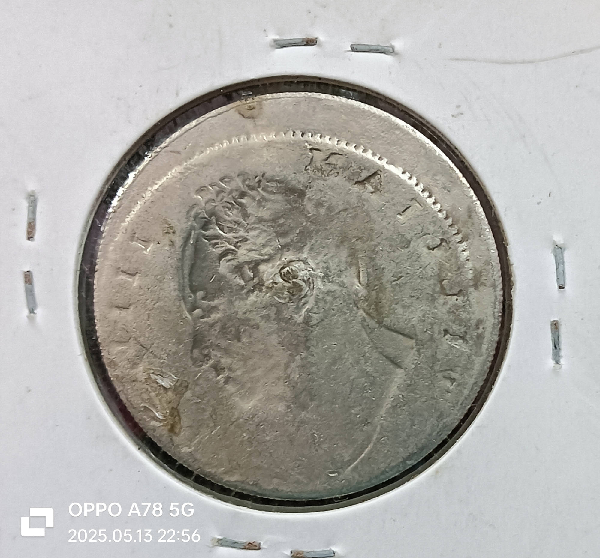Rare Die Shift Error British William Silver Coin Rare Die Shift Error British William Silver Coin