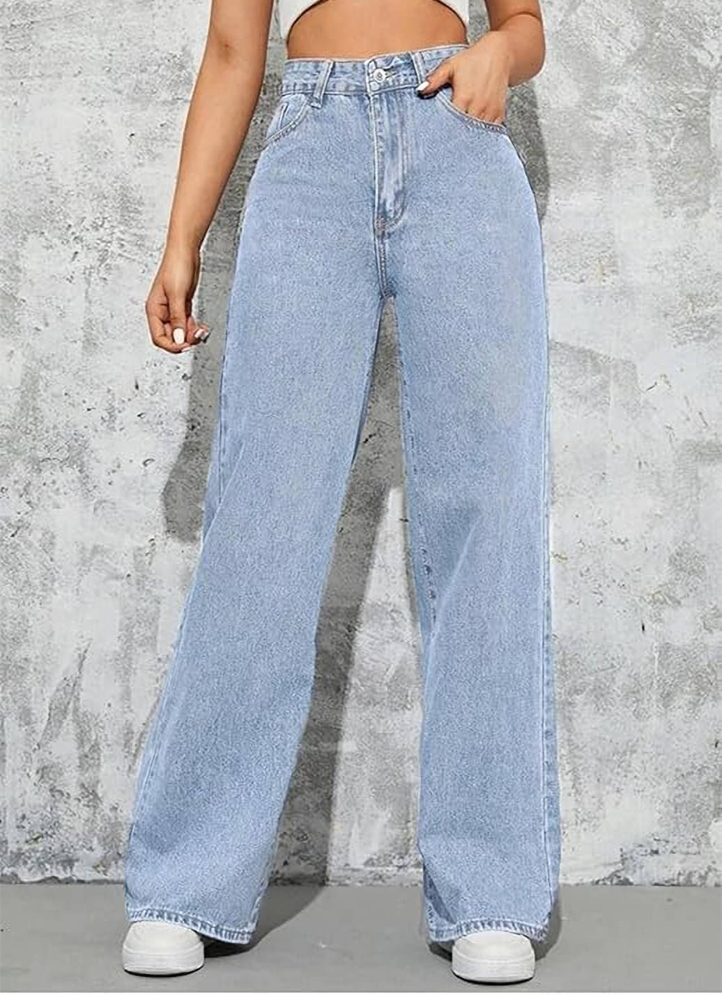     			Star4well Women Slim Fit Waist Jeans
